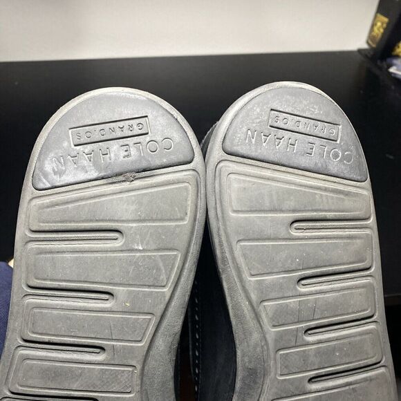 Cole Haan Zerogrand Oxford Mens 11.5 Black Leather Wingtip Longwing Shoes C21134 - Picture 11 of 12